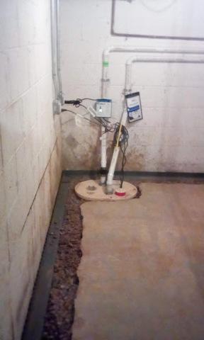 Franklin, MI Sump Pump and Drainage System Fill