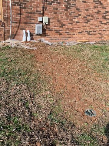 French Drain Exit