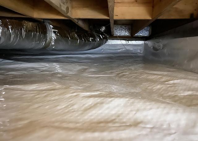 Clean up Crawl Space with CleanSpace Encapsulation System