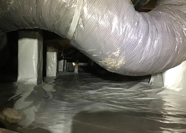Keeping Water Vapor Out of the Crawl Space