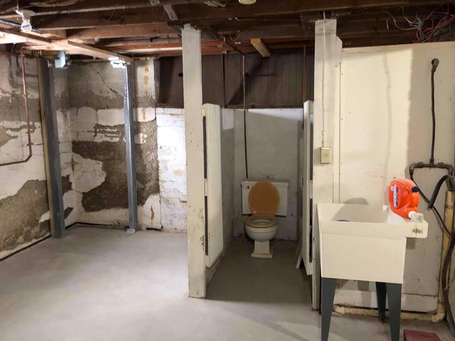 Bathroom Area Before