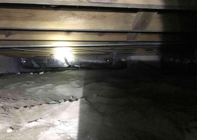 Exposed Crawl Space