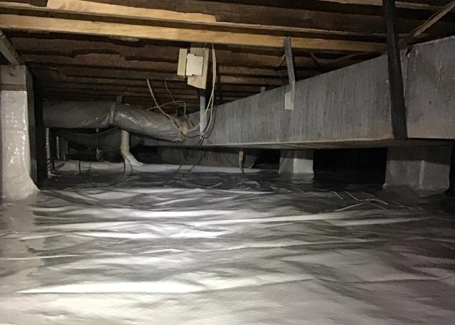 With the CleanSpace Crawl Space Encapsulation in place, Southeast Foundation & Crawl Space Repair can help control the relative humidity in the crawl space.