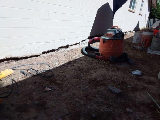 Scottsdale Stem Wall Repair - Mid Repair