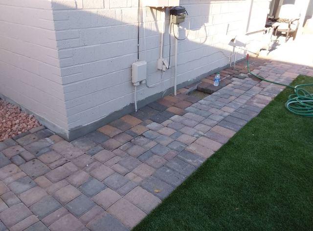 Finished Scottsdale Stem Wall Repair