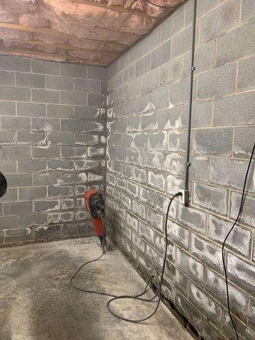 Efflorescence and Digging a Trench