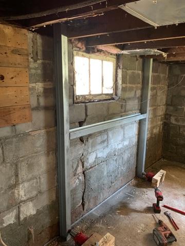 WaterGuard® Installed Along Perimeter Walls In Wet Basement