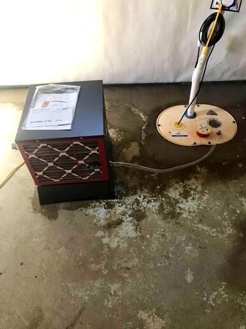 TripleSafe Sump Pump and SaniDry Sedona Dehumidifier