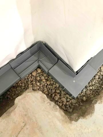 WaterGuard Before Concrete is Sealed Over