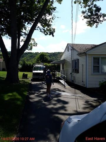 Power Washing Prep
