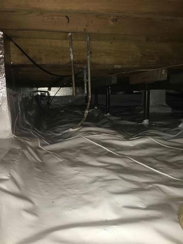 SilverGlo Crawl Space Wall Insulation.