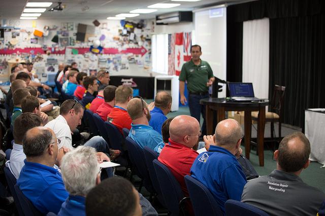 Convention Class Led by Larry Dunnigan, Dealer Support for Basement Systems