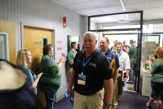 Howard & Team arrives at convention