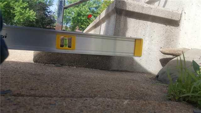 Measuring Uneven Slab