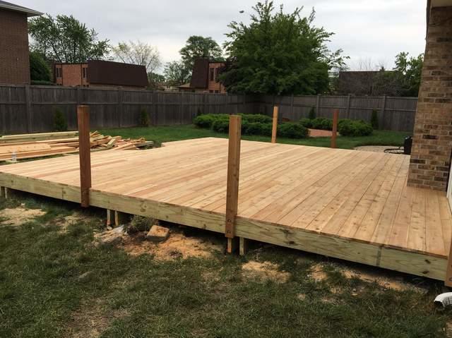 Deck floor is complete