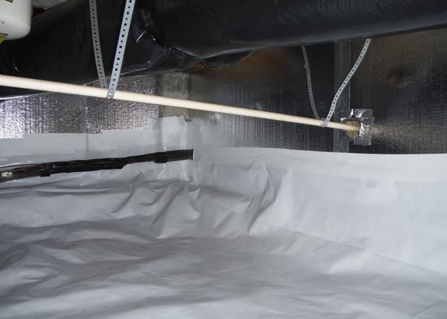 The CleanSpace Encapsulation System makes the crawl space a useful part of the home by allowing the crawl space to be transformed into additional storage.