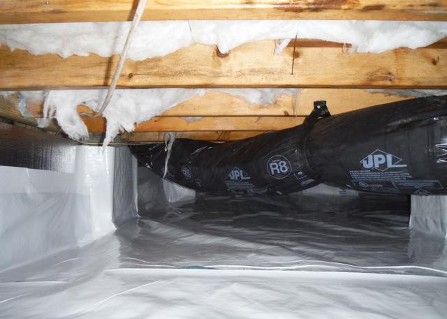 When Southeast Foundation and Crawl Space Repair installs the CleanSpace Encapsulation System we seal off the crawl space from outside elements like water vapor and air entering the crawl space.