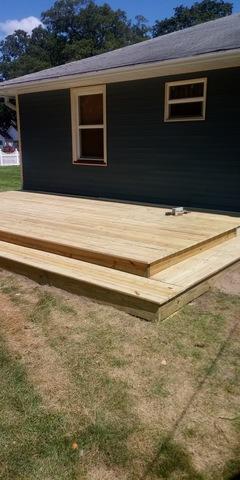 Deck close to done