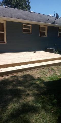 Deck almost done