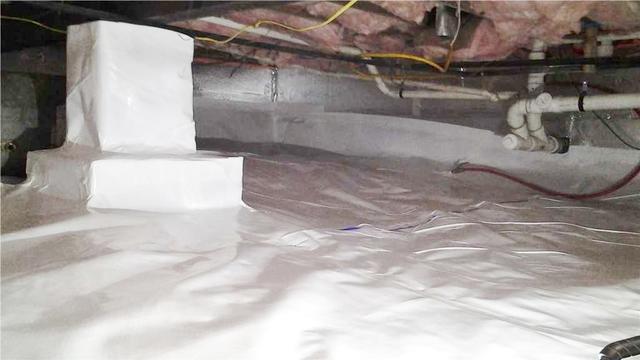 <p>The CleanSpace System will be molded around everything in the crawl space to completely encapsulate the area.</p>