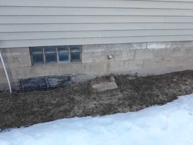 External Site of the Discharge Line