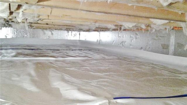 <p>This crawl space is now fully encapsulated and will keep the whole home healthier.</p>