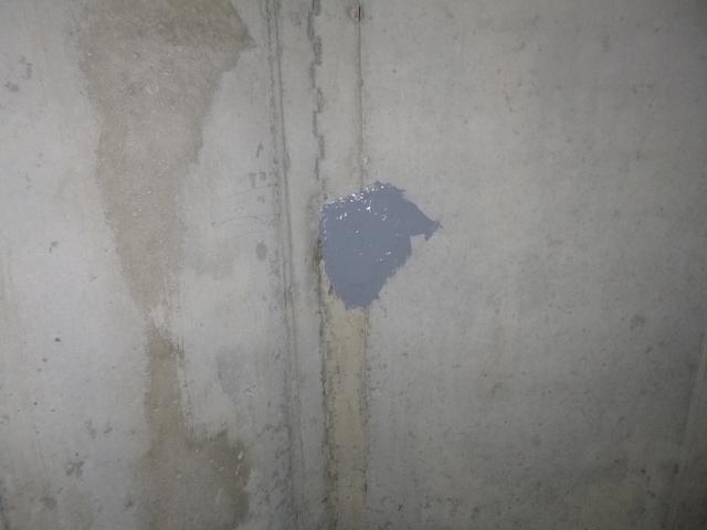 This is a finished two step, Epoxy Crack Injection