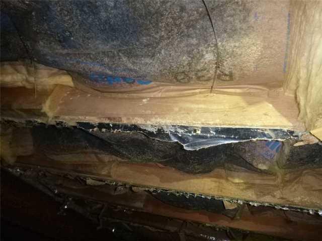 Sagging Insulation