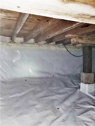 Southeast Corner of Crawlspace in Grand Rapids, MN