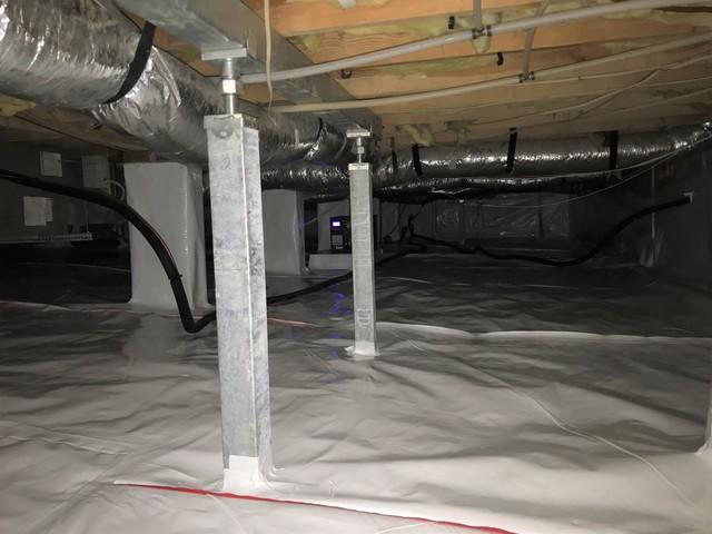 SmartJacks Installation Under Crawl Space