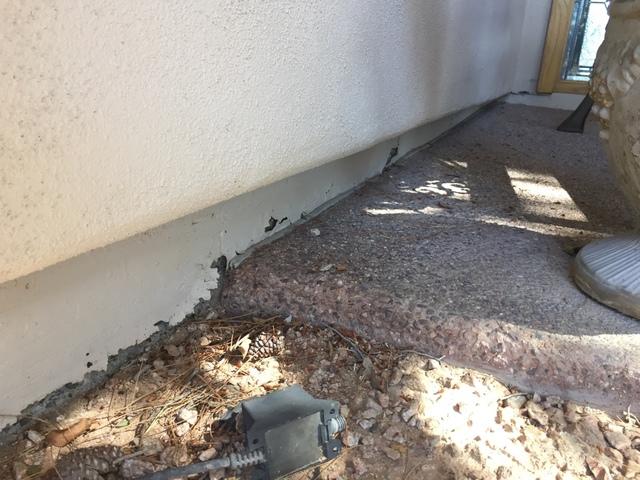 Stem Wall - Before 2
