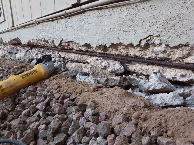 Stem Wall Repair - Rebar