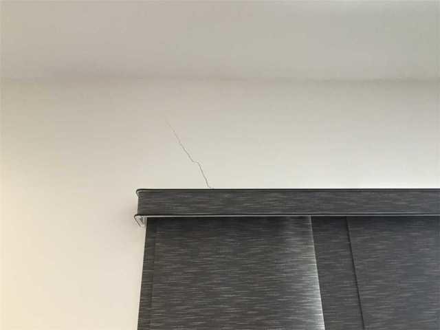 Interior Wall Crack