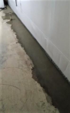 Interior Drainage System Installed in Ida, MI