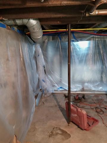 Making A Basement Office In Derby, NY