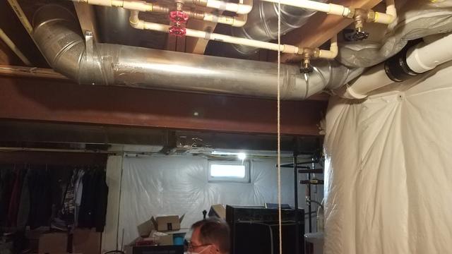 Making A Basement Office In Derby, NY