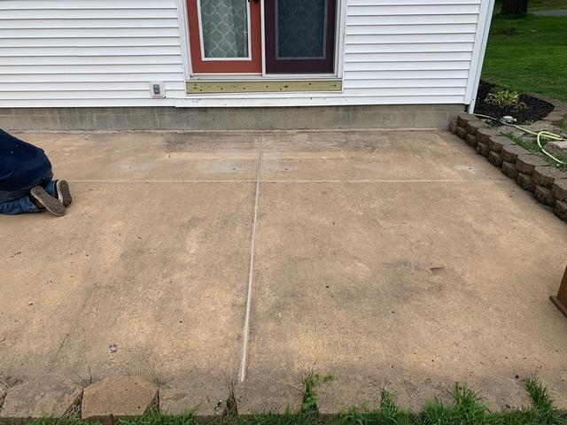 Concrete leveling during