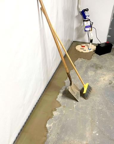 Basement Waterproofing System