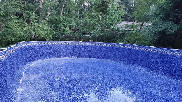 Above Ground Pool Installation in Jackson, NJ Backyard