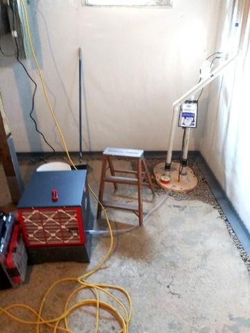 Basement Waterproofing System