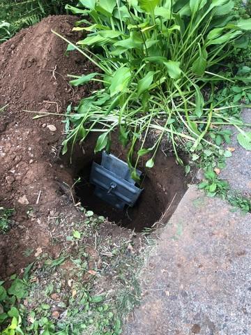 GeoLock™ Earth Anchor Installed