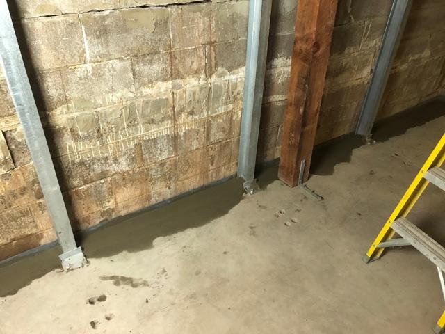 WaterGuard® Drainage System and PowerBrace™ Wall Support Beams Installed In Saginaw, MN