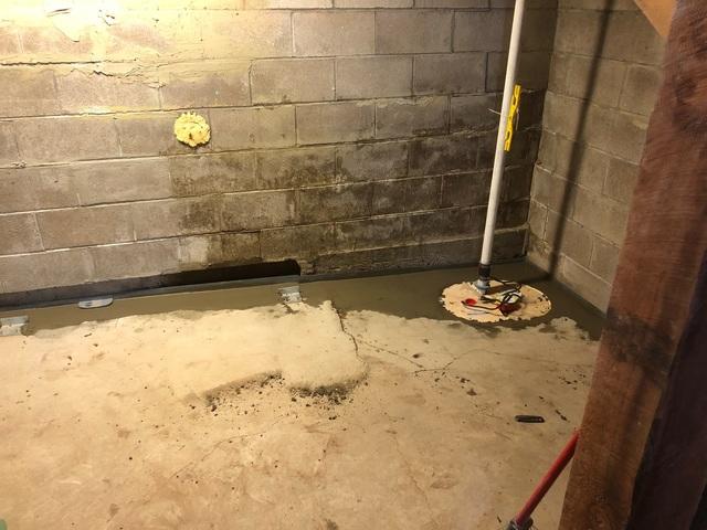 WaterGuard® and TripleSafe™ Sump Pump Work Together To Keep Leaky Basement Dry