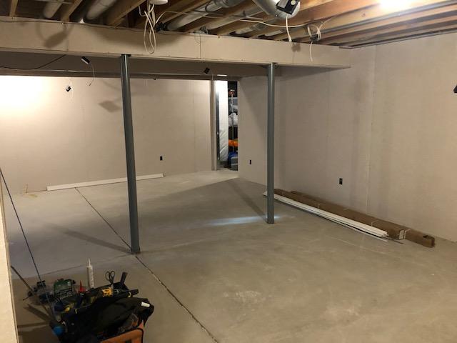 Refinishing A Basement In Lancaster, NY