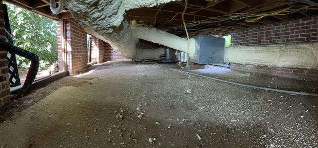 Before Encapsulation And Sealing Off The Vents
