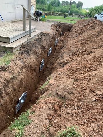 Earth Anchors in Stable Soil