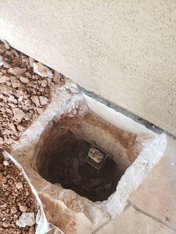 Foundation Repair: Pier Installation