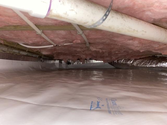 CleanSpace Vapor Barrier Installed