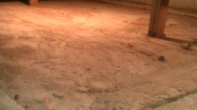 Waterproofing basement.
