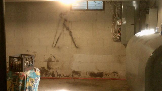 Water damage.